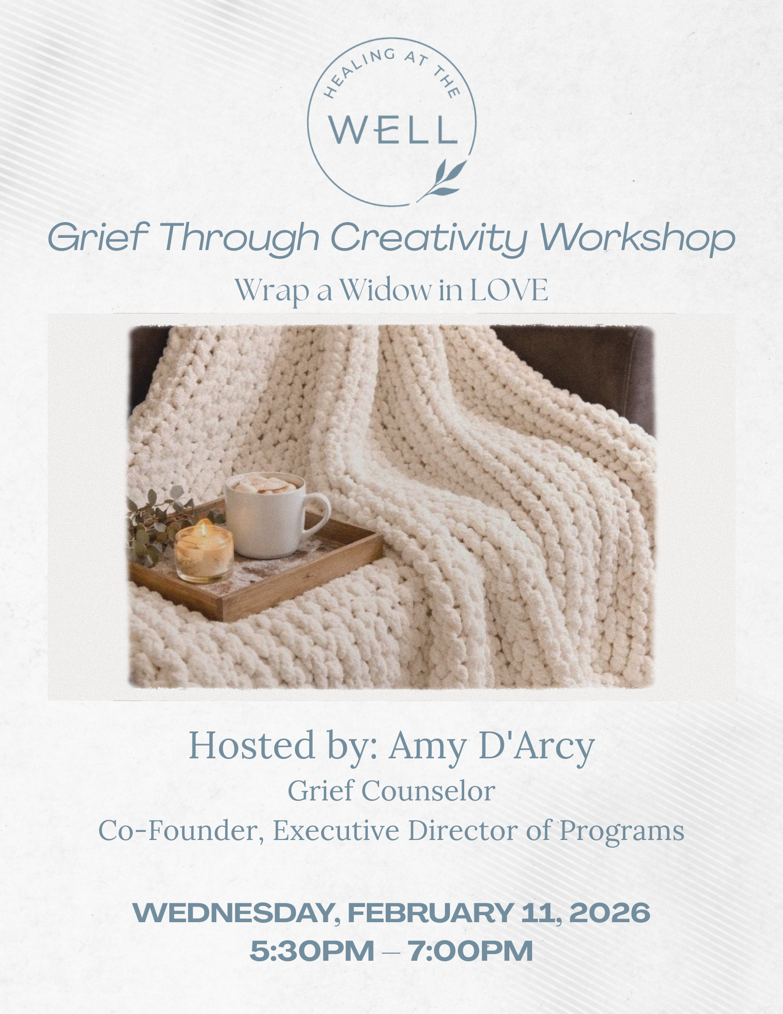 Grief Through Creativity: Wrap a Widow in Comfort cover
